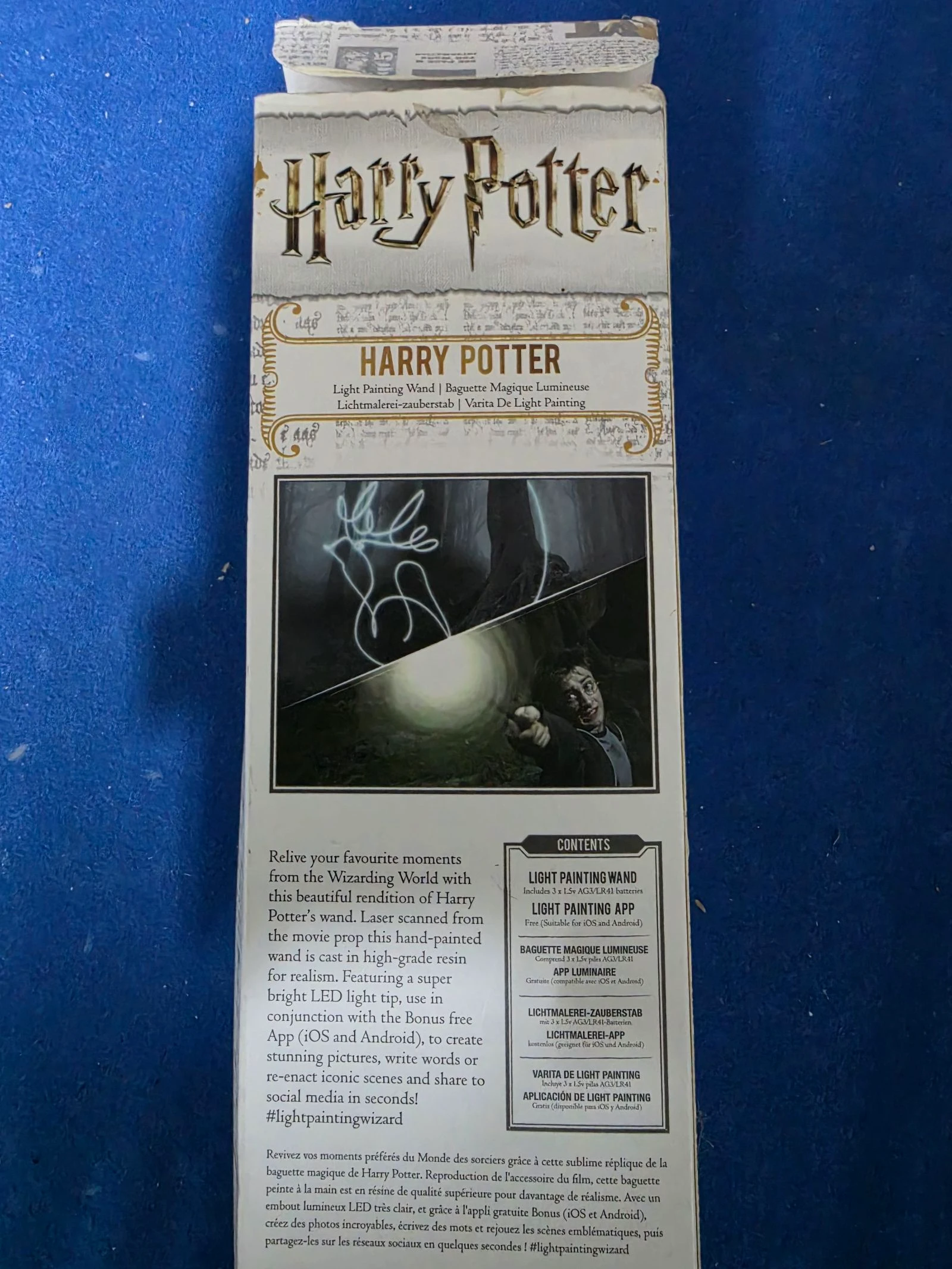 Varita Harry Potter Light Painting – photo 8